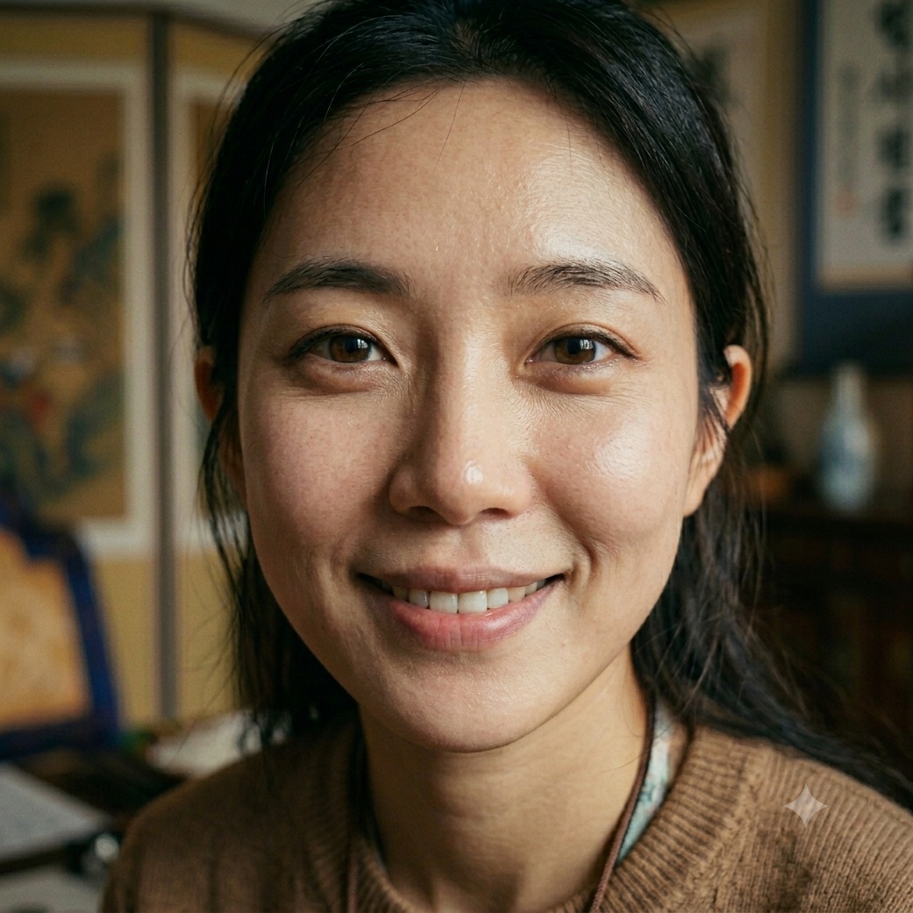 AI 관상 분석 데모 — 얼굴 위 페이스 랜드마크